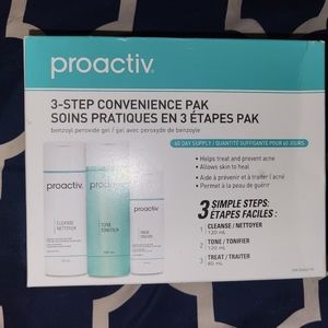 Proactiv Solution 3 Step Acne Treatment - Benzoyl Peroxide Face Wash, Exfoliatin